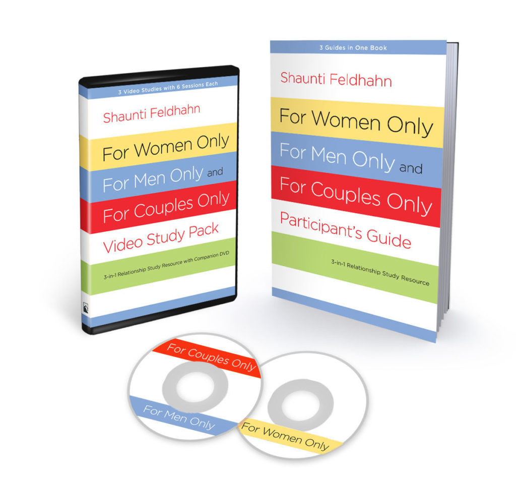 For Women Only, For Men Only, For Couples Only DVD Pack & Participant's Guide