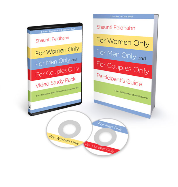 For Women Only, For Men Only, For Couples Only DVD Pack - Shaunti