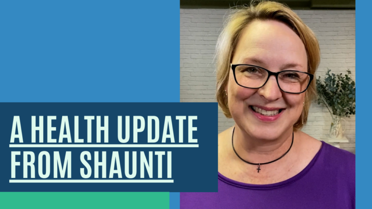 A Health Update from Shaunti
